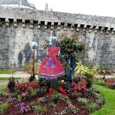 Ribambelle dans les jardins de l’Evêché