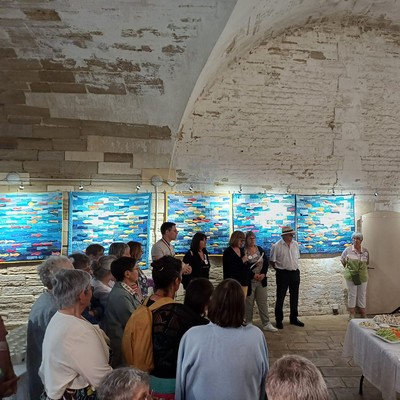 Retour du Salon d'Oléron.