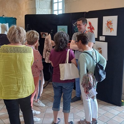 Retour du Salon d'Oléron.