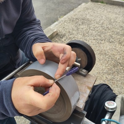 Le vélo rémouleur.