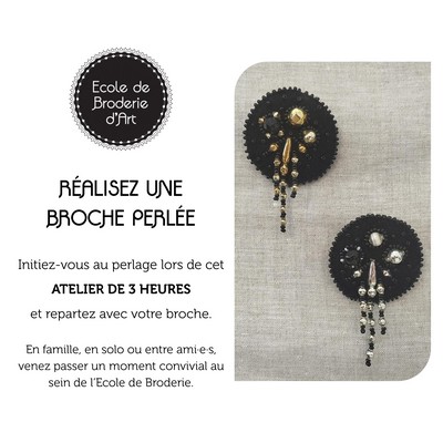 Horaires d'été et ateliers broches.